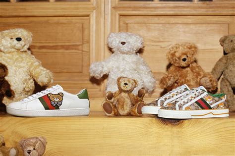 gucci bear sneakers|gucci pearl sneakers.